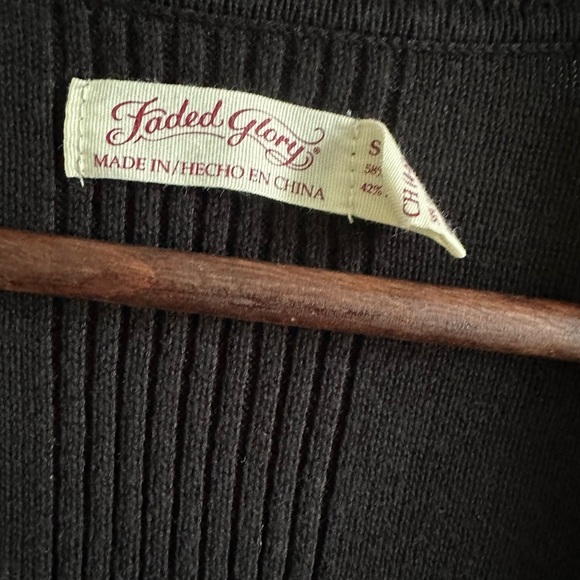 Faded Glory Women's Open Front Cardigan Long Sleeve Black Size Small
VGUC
Bin 14 - Picture 5 of 9